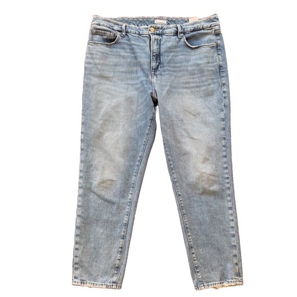 Good American THE WEEKENDER JEAN GGHNF235T | Blue864 | Size 16 - Picture 1 of 5